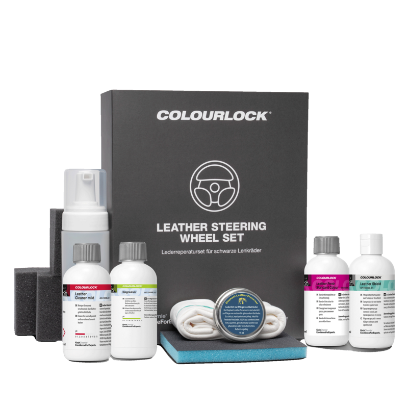 COLOURLOCK Lederreparatur Set Lenkrad schwarz ND